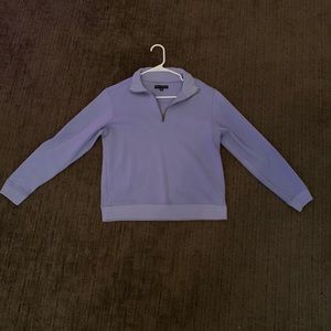 Purple collared sweater